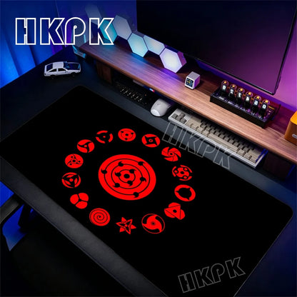 Gamer Larger XXL Mouse Pad Uchiha Itachi Madara Naruto Uzumaki Mousepad Computer Keyboard Desk Mat Gaming Accessories Mousepad