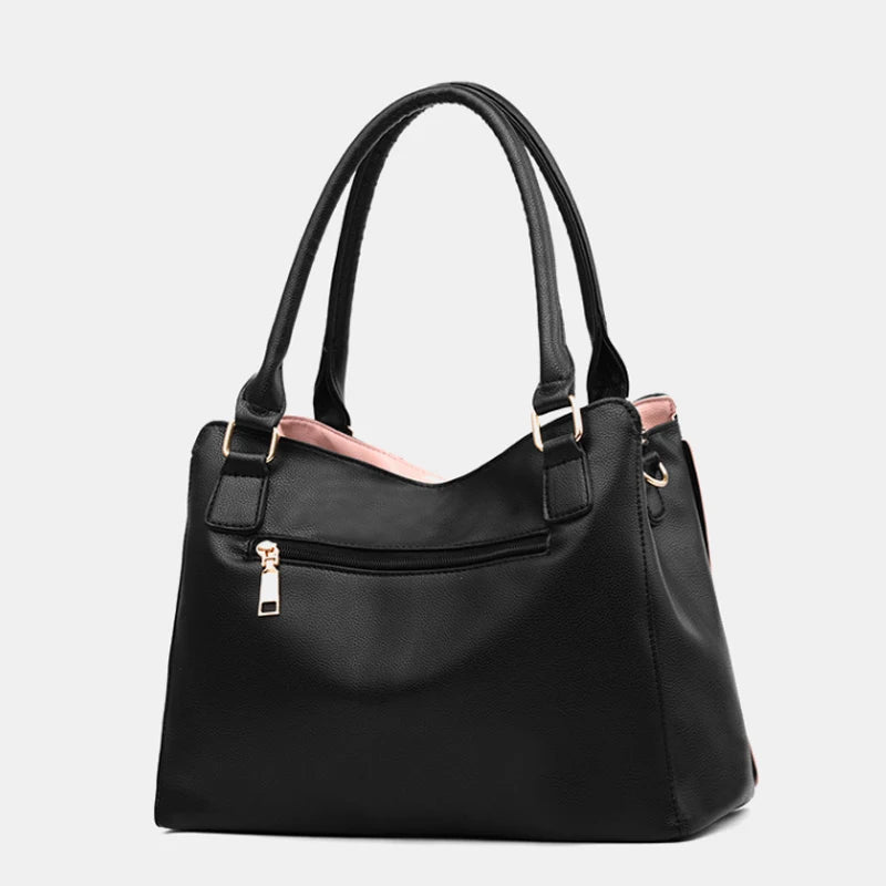 Luxury Handbags Women Bags Designer Fashion Soft PU Leather Tote Bags For Women 2024 Large Capacity Tote Bag Shopping Handbag
