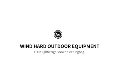 AEGISMAX Wind Hard Dusk Upgrade Ultralight Down Sleeping Bag 7D Nylon DWR 800FP Waterproof Outdoor Hiking Down Pro Sleeping Bag