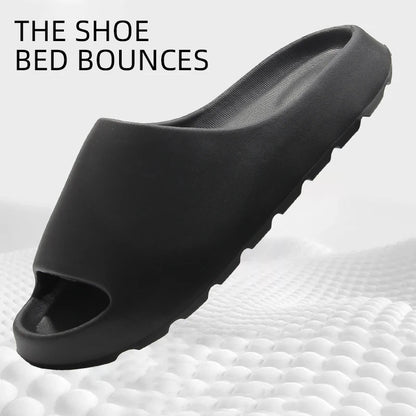 Coconut Slippers Cloud Thick-soled Sandals Summer Fashion Soft Bottom Beach Men Slippers Women's Sandals EVA Slides