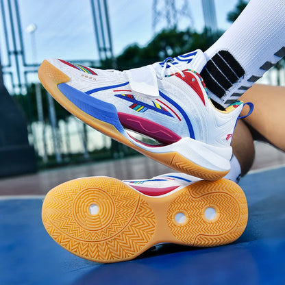 Unisex Basketball Shoes High-quality Mesh Comfort Outdoor Sports Court Basketball Shoes Soft Soled Rebound Sneakers for Men