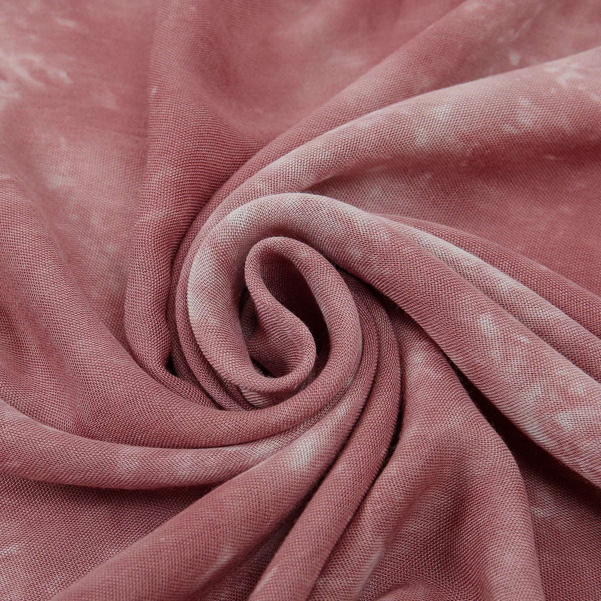190*90cm Big Size Modal Cotton Hijab Women Tie-dye Scarf Double Stitching Shawl Muslim Gradient Plain Cotton Rayon Headscarf