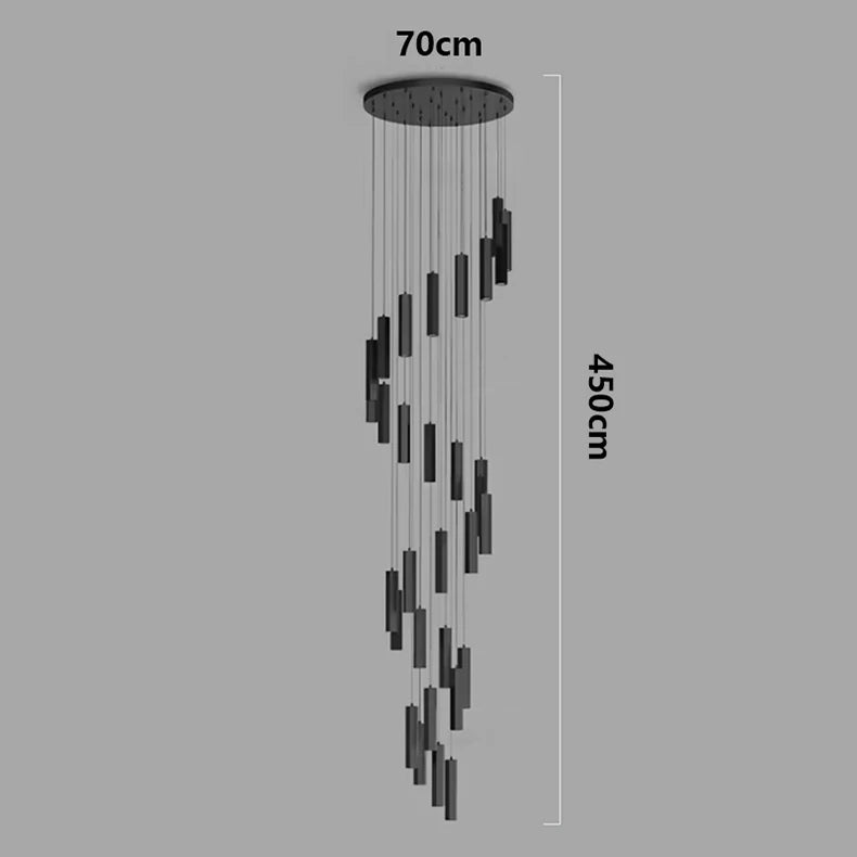 Modern home decor led lights pendant light lamps forstaircase Chandeliers for living room hanging light indoor lighting
