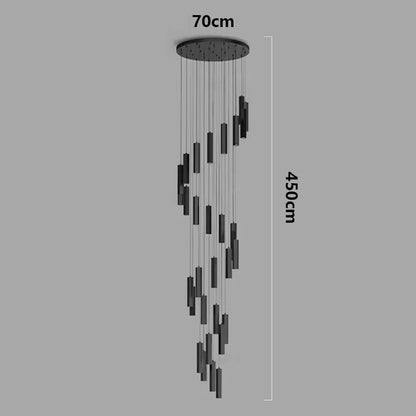 Modern home decor led lights pendant light lamps forstaircase Chandeliers for living room hanging light indoor lighting