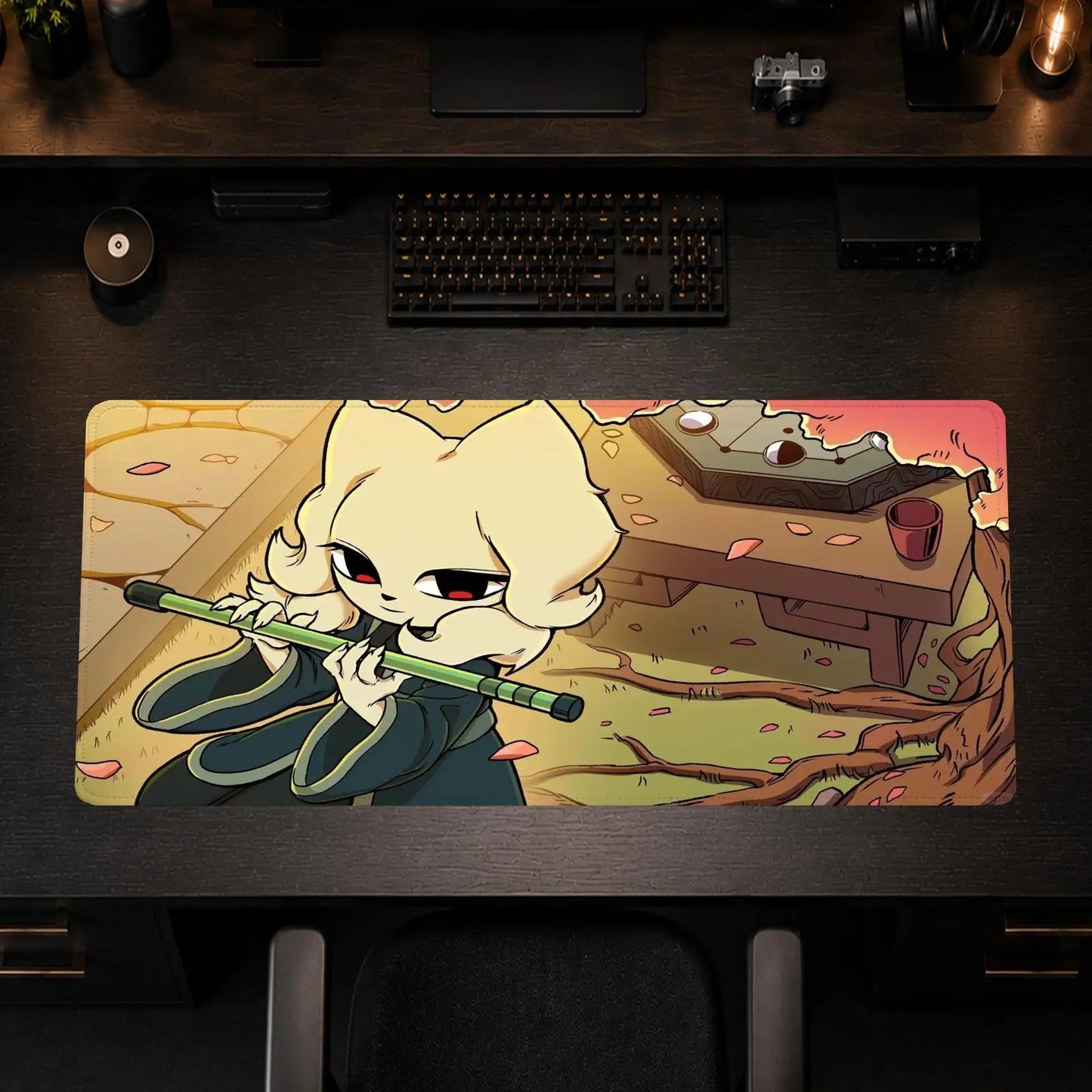 Nine Sols Mouse Pad Gaming office Non-slip Desk Mat Diy Mousepad Large Game Keyboard overlock