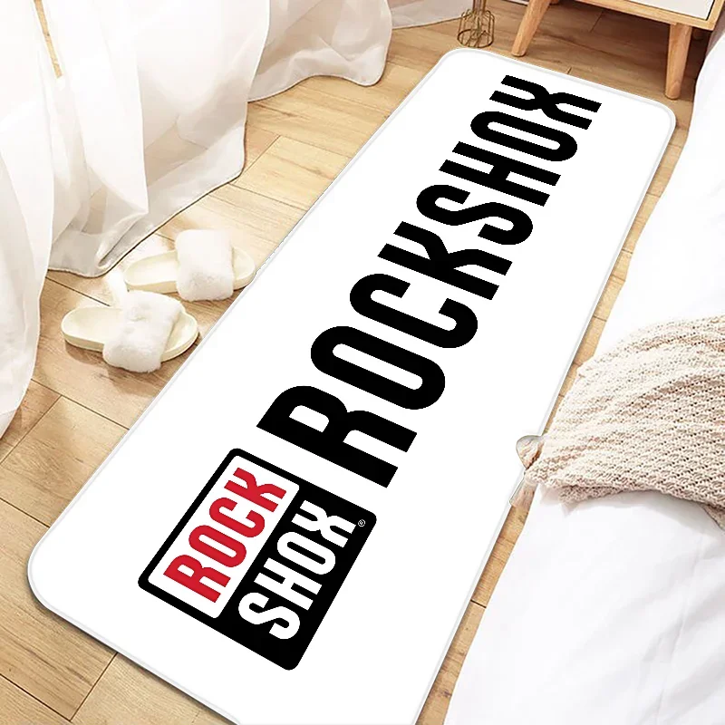 Rock Shox Mountain Bike Door Mat Entrance Non-slip Washable Kitchen Carpet Living Room Hallway Rugs Bathroom Bath Door Mats