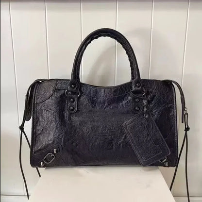 Motorcycle Lady Travel Bag Luxury Brand Hobos Bags Cross-Body Handbags High Capacity Handbags for Women New Brand Shoulder Bags