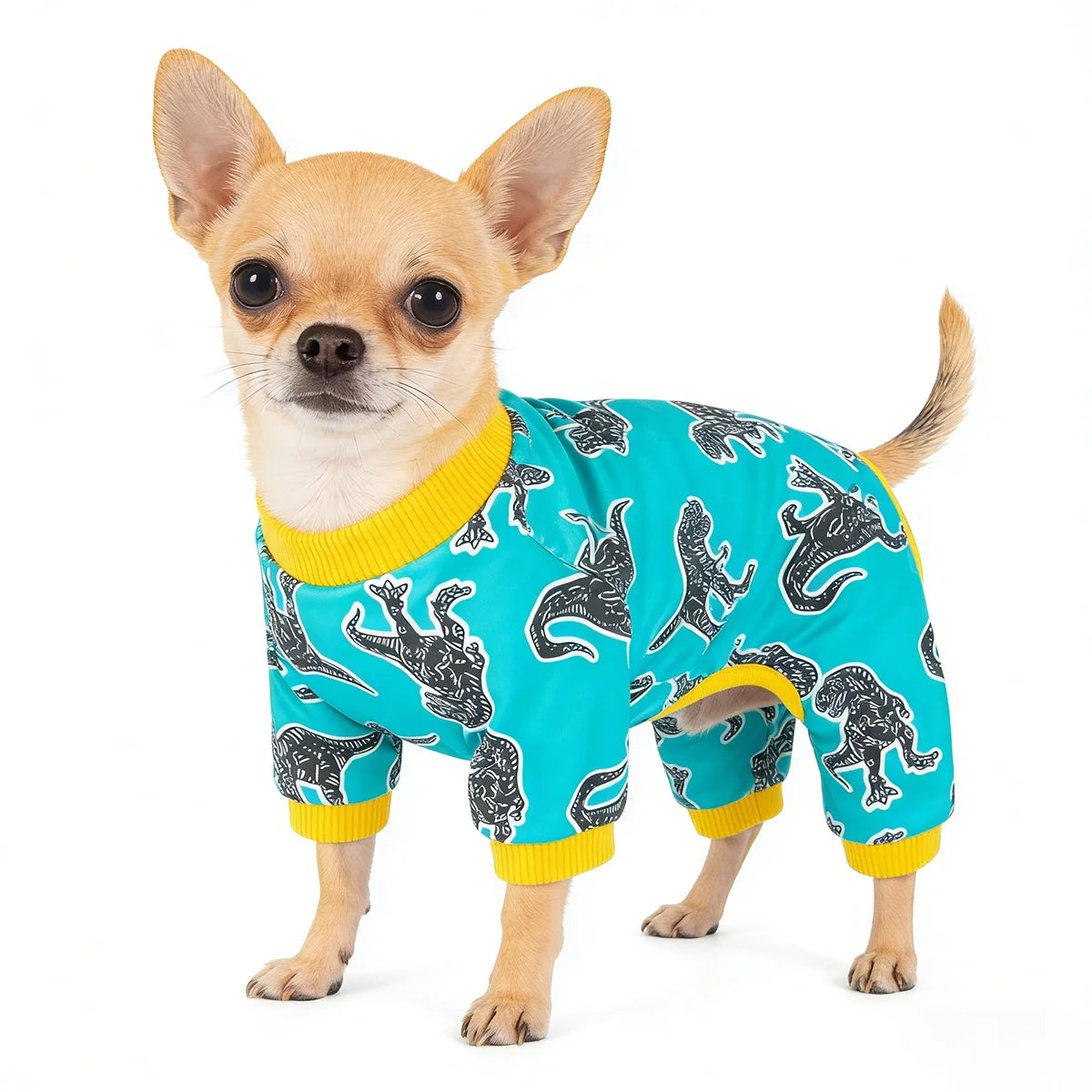 Dog Pajamas for Small Dogs Girl Boy Puppy Pjs Summer Pet Onesies for Chihuahua Yorkie Teacup Cute Soft Material Stretch Outfit