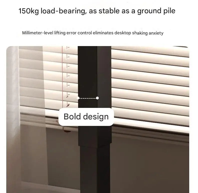 Electric Standing Desk 80/100/120/140cm Height Adjustable Office Computer Desk Study Gaming Table for Workstation Business Use