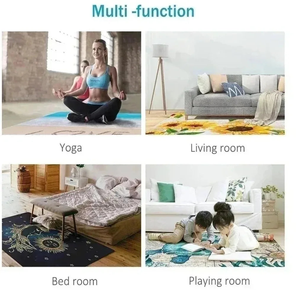 DJ Screen Record Music Carpet Rug Floor Mat for Living Room Sofa Home Bedroom Kitchen Doormat Decor Home Bedroom Decor Rugs