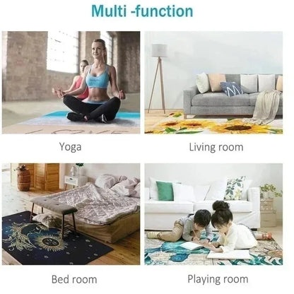 DJ Screen Record Music Carpet Rug Floor Mat for Living Room Sofa Home Bedroom Kitchen Doormat Decor Home Bedroom Decor Rugs
