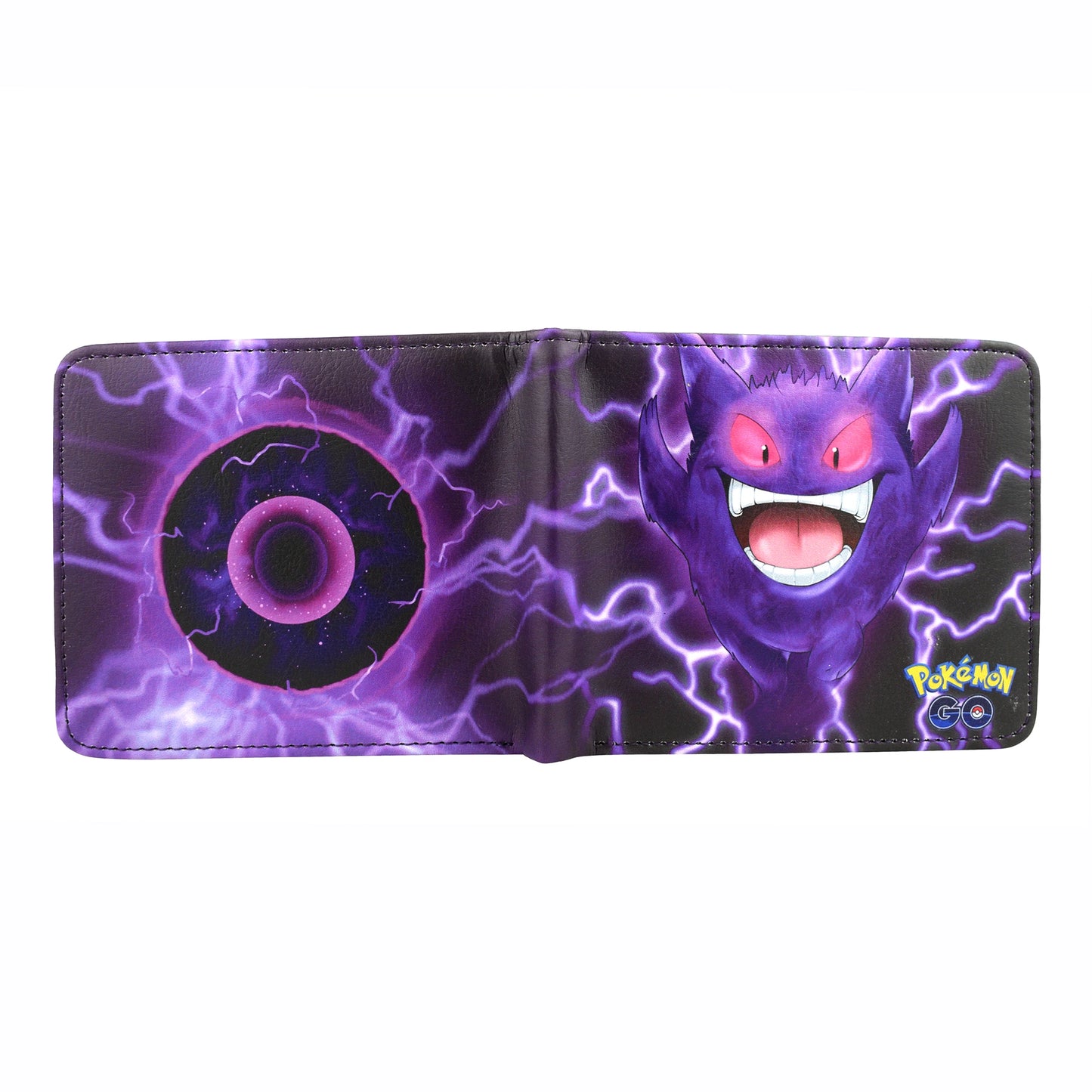Anime Cartoon GENGAR Wallet Bifold Purse with Coin Pocket
