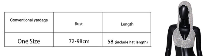 Women Sexy Mesh See Through T Shirt Shiny Rhinestone Fishnet Hollow Out Crop Top Sleeveless Beach Cover Up Party Club Tank Tops