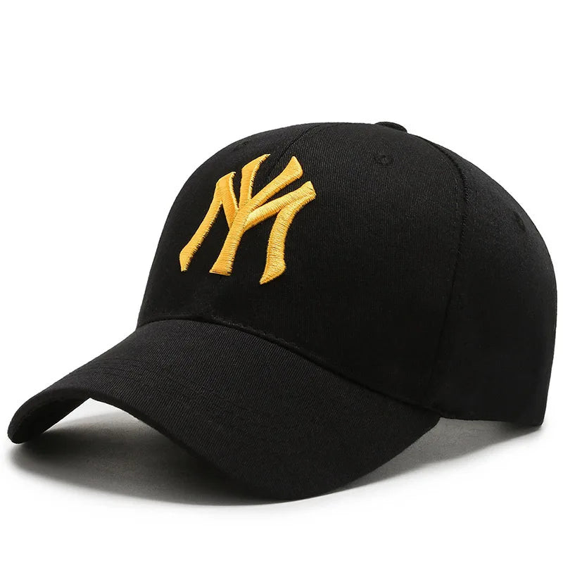 1PC Unisex Casual Baseball Caps Letter Embroidery Hip-hop Hats Spring Autumn Outdoor Adjustable Trucker Caps Sunscreen Hat