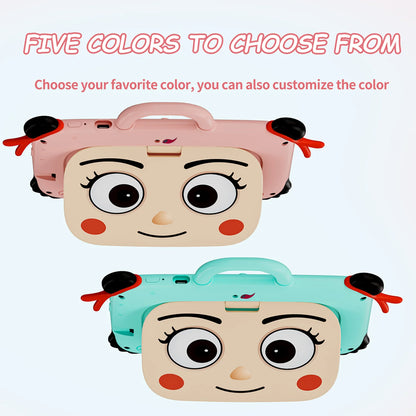 7 Inch New Cartoon Pattern Tablets For Study Education Games Children's Gifts 4GB+64GB ROM Quad Core Dual Cameras WiFi Tablet PC