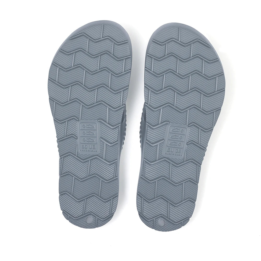 Asgard Summer Flip Flops Comfort Non-slip Flat Rubber Sandals With Stretchable Strap Unisex Cozy Casual  Beach Vacation Slippers