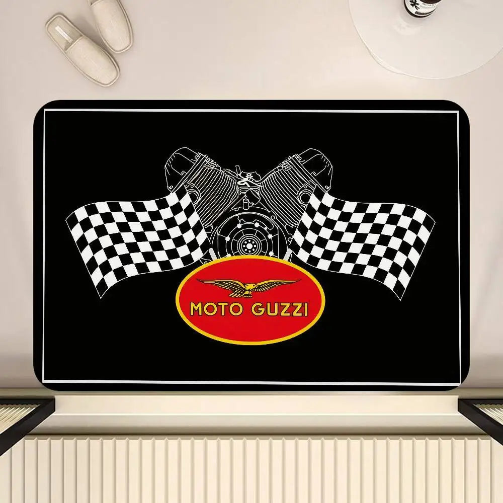 M-Moto G-Guzzi Kitchen Mat Kids Room Bedroom Decoration Balcony Anti-Slip Doormat Living Room Alfombra