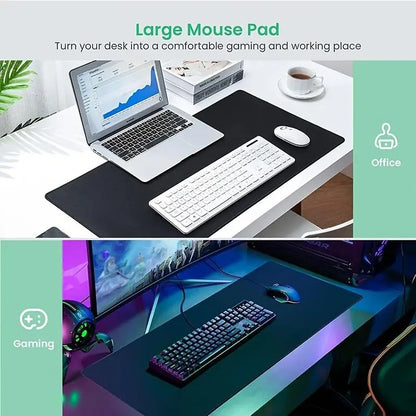 A large mouse pad with a blue DJ table design, in a rectangular shape desk accessories desk organizers and trays tapis de souris