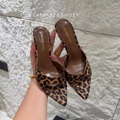 Super-high Heel 12/10/9/7cm Slippers Women Shoes Summer Peep Toe Stiletto Sandals Sexy Party Ladies Shoes Luxury Woman Pumps