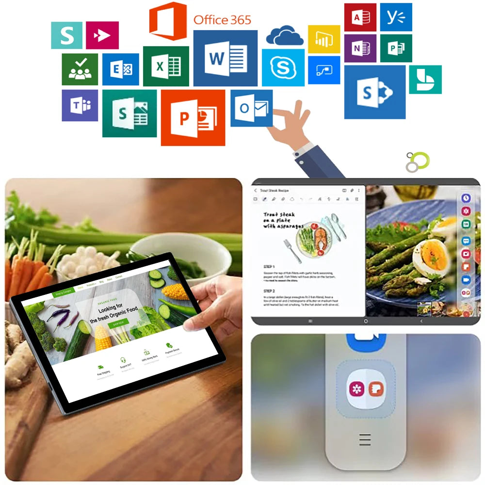 New 10.1 Inch Android Tablet Pc Google Play Octa Core Dual Cameras Dual SIM Phone Call Wifi Tablets 4GB RAM 64GB ROM