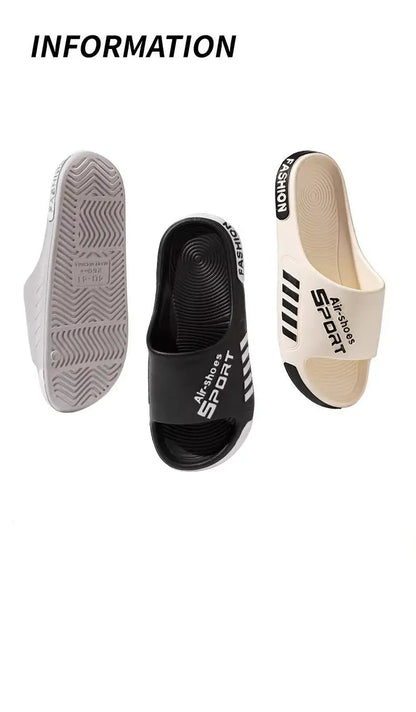 Men's Sport Style Outdoor Slippers Anti-Slip Lightweight for Home And Beach Outdoor Use Comfortable Footwear
