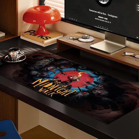The M-Midnight Walk Mouse Pad XXL Computer Accessories Large Keyboard Laptop Table Pad The New Product Gamer Gaming