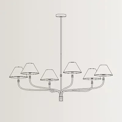 2025 Mid Century Chandelier Minimalist Wrought Iron Light Designer Black Amd Gold Lights Country Hall Bedroom Dining Room Lighti