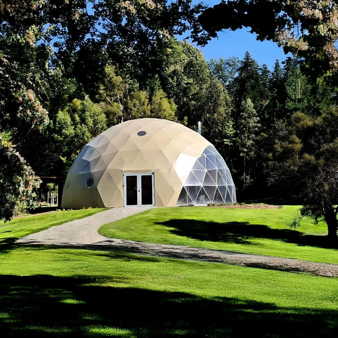 Durable Geodesic Dome Tent PVC Waterproof Glamping Starry House Hemispherical Bubble Igloo Tent Luxury Outdoor Camping