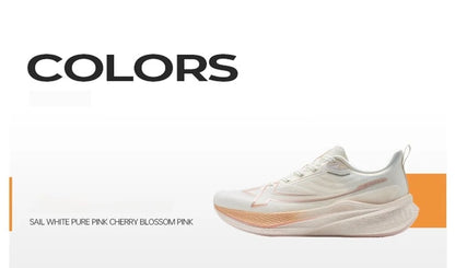 Xtep 2000km 3.0 Running Shoes For Women 2025 Spring Sneakers Cushioning Training Jogging Wear-Resistant Lightweight 875118110034