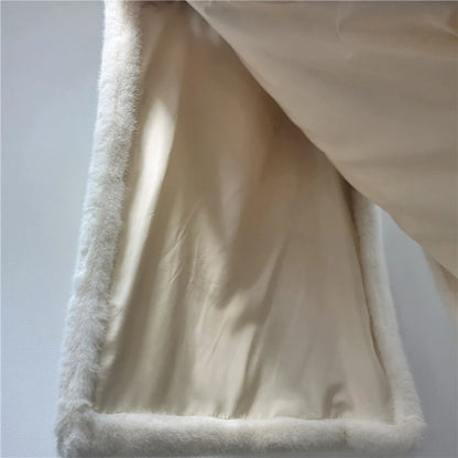 DEAT 2025 Autumn Winter New High Quality Soft Fur Vest For Women Imitation Mink Fur Sleeveless Fur Tank Top Female 11A07795