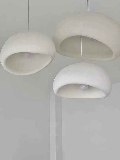 Nordic Wabi Sabi Pendant Lights Modern LED Ceiling Chandelier Lights for Living Room Bedroom Dining Room Home Decor Hanging Lamp