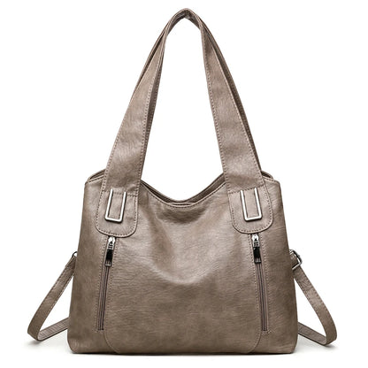 Women's Crossbody Bag PU Leather Shoulder Purse Fashion Handbags Tote Bags for Ladies with Long Adjustable Strap, Gift Idea 2025