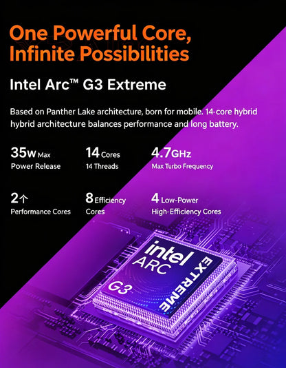 OneXplayer X2 3-in-1 Gaming Laptop Intel Arc G3 Extreme 48GB+1TB 10.9 Inches LTPS 120Hz Gaming PC Handheld Console Tablet 65Wh