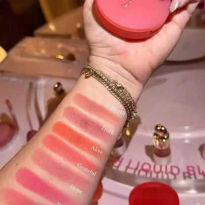 Rare Beauty Powder Blusher Makeup Set New Matte Blush Easy To Apply Liquid Powder Blusher Lasting Hydration Blusher Cosmetics