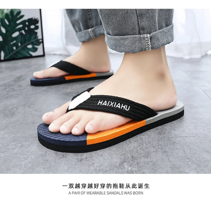 Men's Summer Flip Flops EVA Non Slip Slippers Soft High Quality Sandals Beach Indoor Slides Ultralight Fashion Orginal Shoes