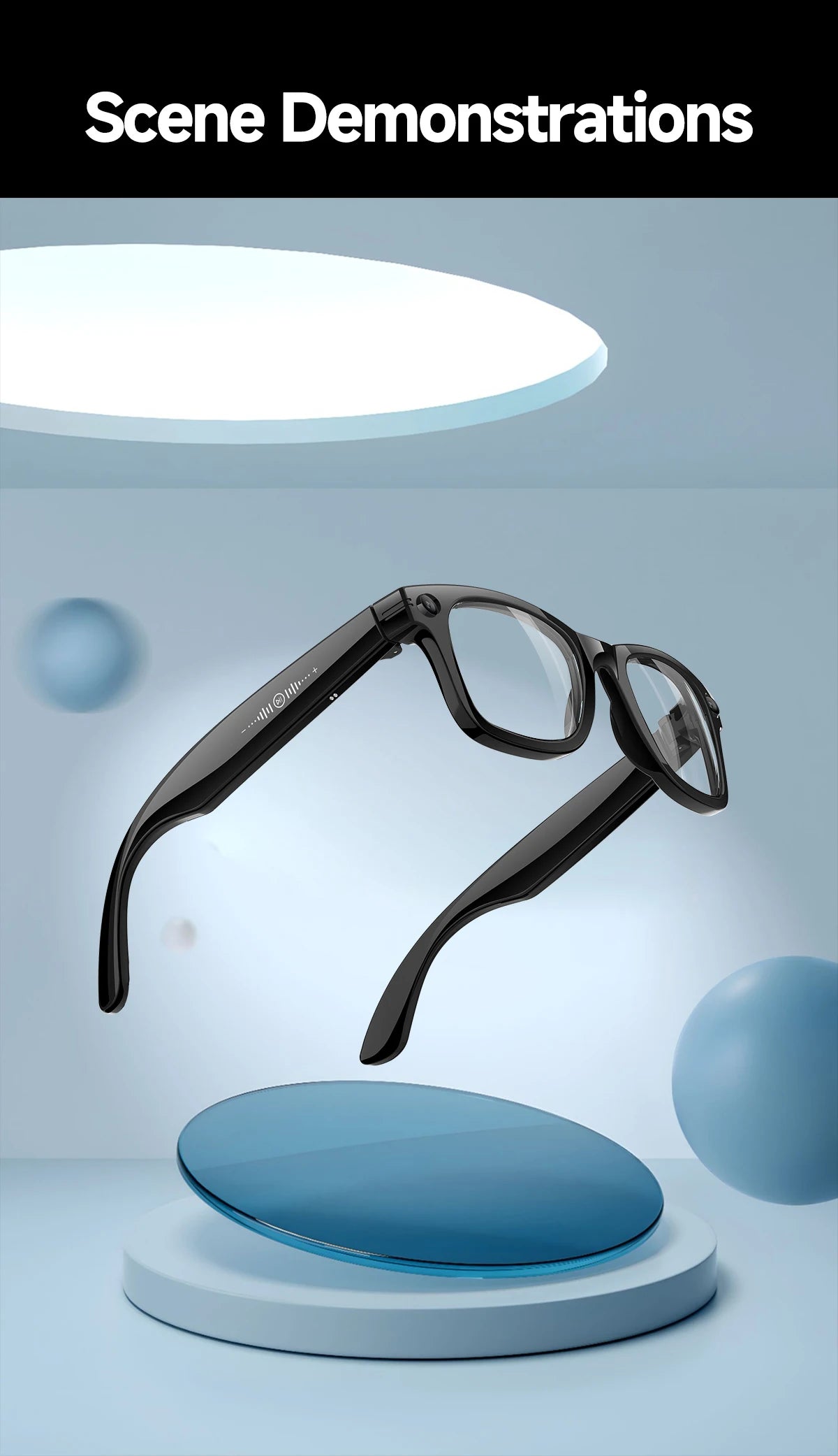 LIGE 2026 4K 13MP Smart Glasses Men HD Camera AI Translation Chat WIFI Video Recording Bluetooth Call Audio Sunglasses Men Women