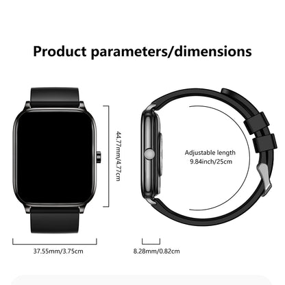 New Men woman Smart Watch 1.83" HD Screen Health Monitor wireless Call Sports Fitness tracking SmartWatches IP68 Waterproof