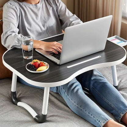 Adjustable Height Laptop Desk with Storage Rack, Bedside Computer Desk, Multi-Layer C-Shaped Side Table, Suitable for Gaming, Work, Reading Bedroom, Sofa, Home Office, Office Desk, Computer Workstation, C-Shaped Sofa Side Tab