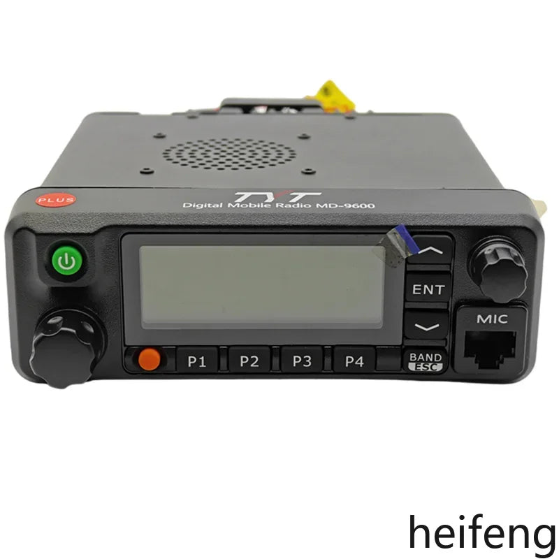 TYT MD-9600 DMR Mobile Radio 20KM 50W Dual Band Long Range Communication Radio TYT MD 9600 DMR Radio Mobile Transceiver