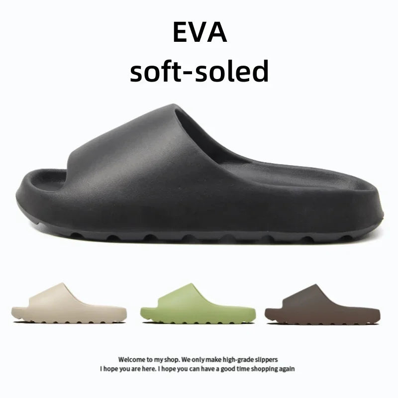 2025 EVA Soft-soled Lightweight Home Casual Innovative Design Shoes Men Slippers High-quality Exclusive Brand Slides In Stock