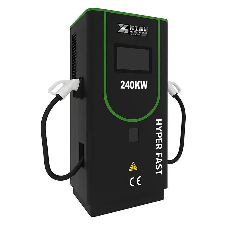 90kW DC EV Charger Station CCS2 Dual Gun Fast Charging Floor Mounted Smart APP WiFi 4G RFID IP54 OCPP 1.6J Fully Approved