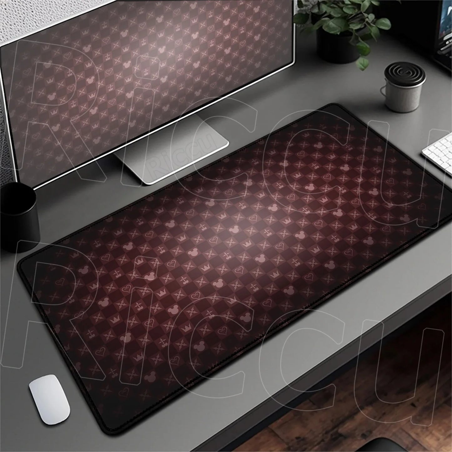 Anime Mousepad Hot Gaming K-kingdom H-hearts Non-Slip Laptop Long Deskmat Xxl Office Extended Mouse Mat Gamer Speed Keyboard Pad