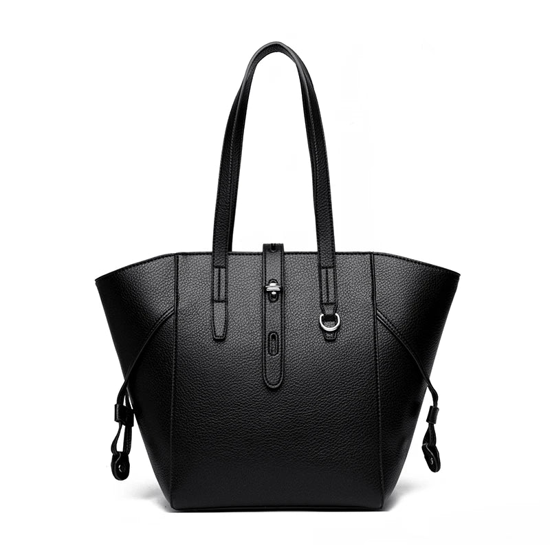 Luxury Brand PU Leather Shoulder Bags Women Fashion Large Capacity Handbag Elegant Crossbody Purse For Ladies Casual Office Tote