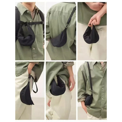 New Mini Women's Nylon Shoulder Bag Casual Sports Female Hobos Crossbody Bags Fashion Female Fanny Pack Purse Handbags