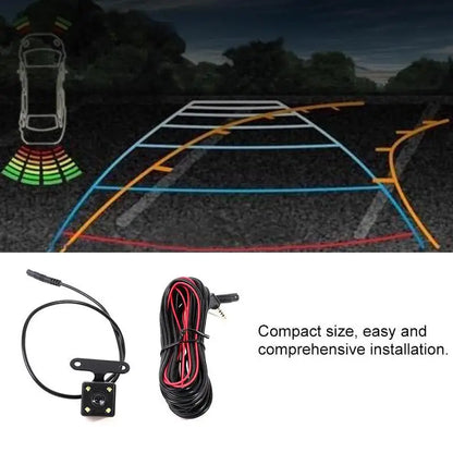 5 Pin HD Car Rear View Camera Wide Angle 170 Degree Parking Camera Reverse 4LED Night Vision Video Camera For Car Accessories
