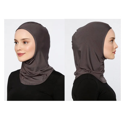 Islamic Modal SPORT Silk Hijab Abaya Hijabs For Woman Abayas Women Jersey Turbans Satin Head Scarf Muslim Instant Head Wrap