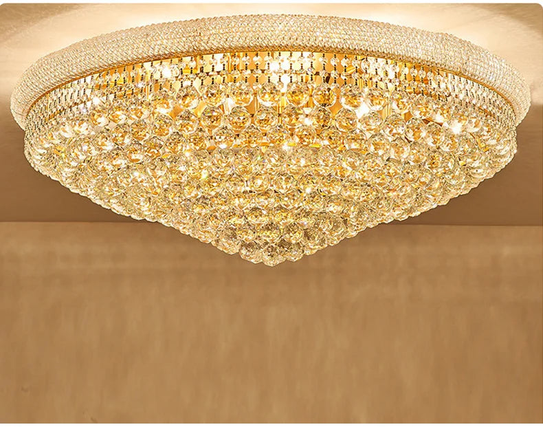 Luxury Crystal Led Ceiling Lights for Living Room Modern Ceiling Chandelier Dining Room Chandeliers Lighting Lamps Ceilings Lamp
