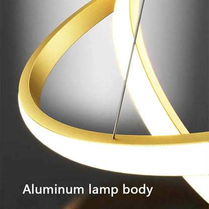 Modern led dining room chandeliers simple ring chandelier living bedroom Lights home indoor lighting decorative Pendant Lamps