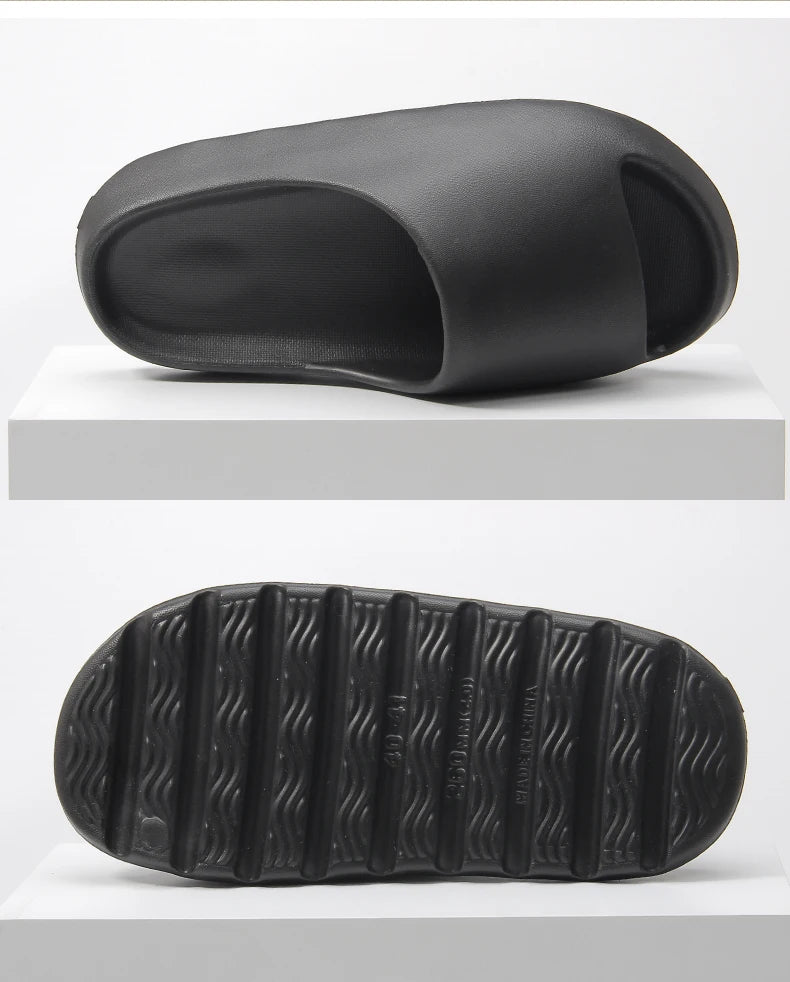 Coconut Slippers Cloud Thick-soled Sandals Summer Fashion Soft Bottom Beach Men Slippers Women's Sandals EVA Slides