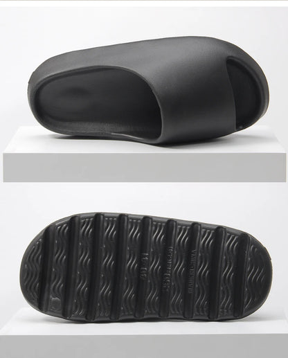 Coconut Slippers Cloud Thick-soled Sandals Summer Fashion Soft Bottom Beach Men Slippers Women's Sandals EVA Slides